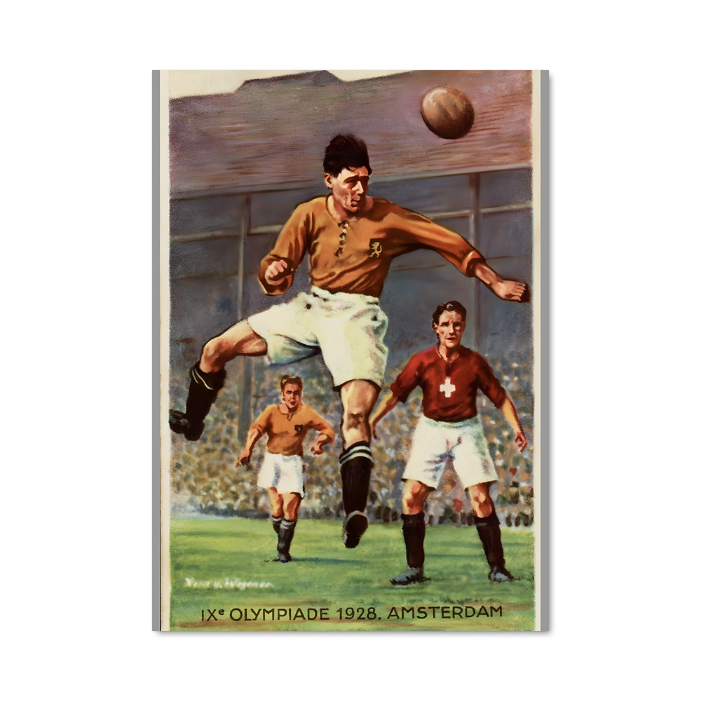 Poster Football Vintage 1928